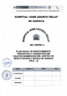 Vista preliminar de documento  PLAN ANUAL DE MANTENIMIENTO PREVENTIVO Y CORRECTIVO DE EQUIPOS BIOMÉDICOS DEL CENTRO DE HEMOTERAPIA Y BANCO DE SANGRE TIPO 1-B 