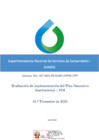 Vista preliminar de documento Plan Operativo Institucional - Evaluación al I trimestre 2021