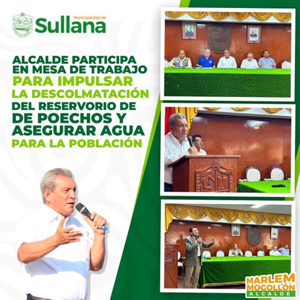 La Municipalidad Provincial de Sullana fue sede de la segunda mesa técnica de trabajo denominada “Situación actual del Reservorio de Poechos y alternativas para su operatividad”. En este evento realizado este 28 de agosto, el alcalde Ing. Marlem Mogollón Meca subrayó la urgente necesidad de priorizar la descolmatación del Reservorio de Poechos, ubicado en el distrito de Lancones, crucial para garantizar el suministro de agua tanto para uso agrícola como poblacional en todo el departamento de Piura.
Esta mesa de trabajo, promovida por el despacho del congresista Miguel Ciccia Vásquez, contó con la participación de autoridades provinciales y profesionales de la región, quienes discutieron propuestas y alternativas para recuperar el volumen del reservorio y mejorar su capacidad operativa. El congresista Ciccia informó sobre el Proyecto de Ley 5447, “Ley que declara de Interés Nacional la descolmatación del Reservorio de Poechos”.
Por su parte, el presidente de la Junta de Usuarios del Chira, Ángel Zapata León, expuso sobre los riesgos de no avanzar con la descolmatación de la represa, mientras que el Ing. Martín Seminario Colán presentó una propuesta para recuperar el volumen útil del reservorio mediante una sobreelevación de 5 metros.
El excongresista Napoleón Puño Lecarnaqué abordó la crítica situación actual de sequía y las medidas de mitigación necesarias para asegurar el abastecimiento de agua en la región. Además, el Ing. Francisco Varillas Trelles, gerente de ingeniería de la EPS Grau, discutió las medidas de mitigación para garantizar el abastecimiento de agua para la población en Piura.
Finalmente, el Econ. Floro Rumiche Chunga, coordinador del equipo técnico de la implementación de la Mancomunidad Municipal de la Cuenca del Río Chira, presentó un proyecto de ley para la utilización de los excedentes de agua del río que actualmente se pierden en el mar, con fines de consumo humano, desarrollo agrícola y turístico.
La mesa de trabajo concluyó con el consenso de que es fundamental presentar una moción solicitando de manera urgente coordinar con el Comité de Promoción de la Inversión Privada y Proinversión, junto con el Comité de Gestión de Descolmatación de Poechos, para recibir propuestas técnicas y financieras para hacer realidad el proyecto que permita garantizar la disponibilidad hídrica en la región.