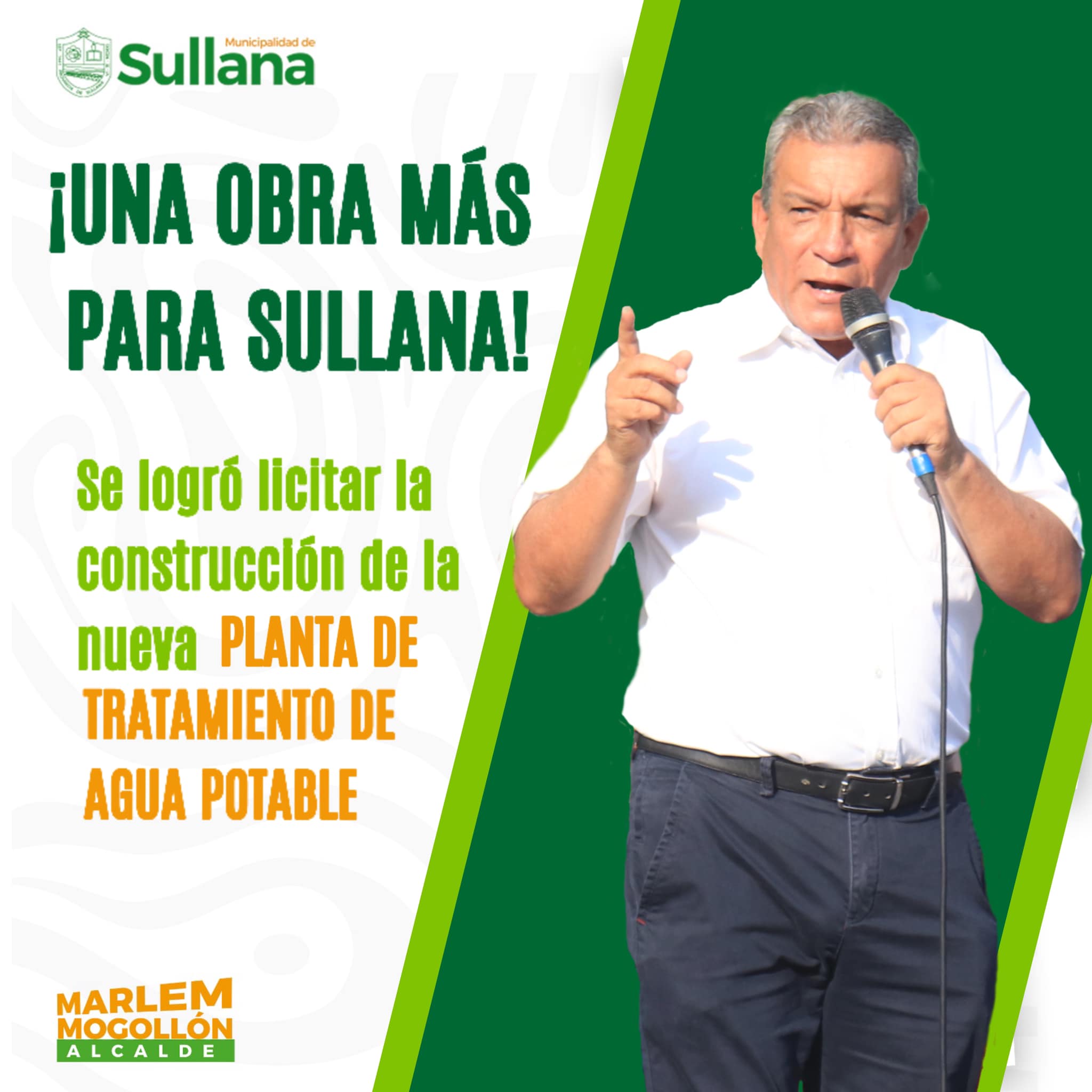 El alcalde de la Municipalidad Provincial de Sullana, Ing. Marlem Mogollón Meca, informó con satisfacción la adjudicación de la obra para la construcción de la nueva planta de tratamiento de agua potable que abastecerá a las localidades de Sullana, Querecotillo, Salitral y Marcavelica. Esta importante iniciativa es resultado del persistente trabajo de gestión del alcalde Mogollón ante el Ministerio de Vivienda, Construcción y Saneamiento, con el objetivo de mejorar la calidad de vida de los habitantes de la provincia.
El proceso de selección para el proyecto “Mejoramiento de la calidad de servicio de abastecimiento de agua potable en las localidades de Sullana, Querecotillo, Salitral y Marcavelica” fue llevado a cabo por el Programa Nacional de Saneamiento Urbano (PNSU). Tras una rigurosa evaluación de las propuestas presentadas, el Consorcio Marcavelica, integrado por las empresas Civil, Hidráulica y Sanitaria CHS, Sucursal del Perú, Hocsa Contratistas Generales S.A.C., y Constructora Azero E.I.R.L., fue declarado ganador con una propuesta cuyo monto supera los 197 millones de soles.
Esta obra de gran relevancia permitirá una producción de 1,211 litros de agua potable por segundo, beneficiando directamente a 243,621 habitantes de la provincia de Sullana. El alcalde Marlem Mogollón destacó la importancia de este proyecto como parte de su compromiso con el desarrollo sostenible y la mejora de los servicios básicos en la región.
“Este es un logro significativo que contribuirá a mejorar la calidad de vida de nuestros ciudadanos y garantizará un suministro adecuado de agua potable para nuestra provincia,” señaló el alcalde Marlem Mogollón.
Tras la adjudicación, se espera que el consorcio ganador presente la documentación necesaria para la suscripción del contrato. De acuerdo con el cronograma establecido, se prevé que la obra inicie en noviembre del presente año, una vez que se otorgue el consentimiento correspondiente.
El alcalde Mogollón también aprovechó la ocasión para resaltar otros importantes proyectos en marcha, como los proyectos de saneamiento en los asentamientos humanos y la culminación de la Planta de Tratamiento de Aguas Residuales (PTAR), reafirmando su compromiso con el desarrollo integral de Sullana.