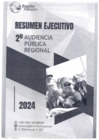 Vista preliminar de documento RESUMEN EJECUTIVO 2º AUDIENCIA PUBLICA 2024