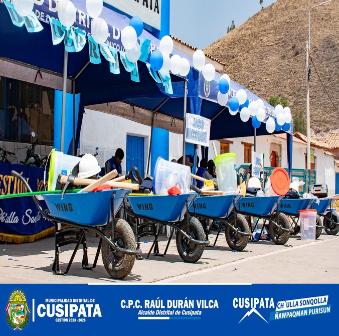 Entregamos Kits de Herramientas a JASS para garantizar agua de calidad en Cusipata