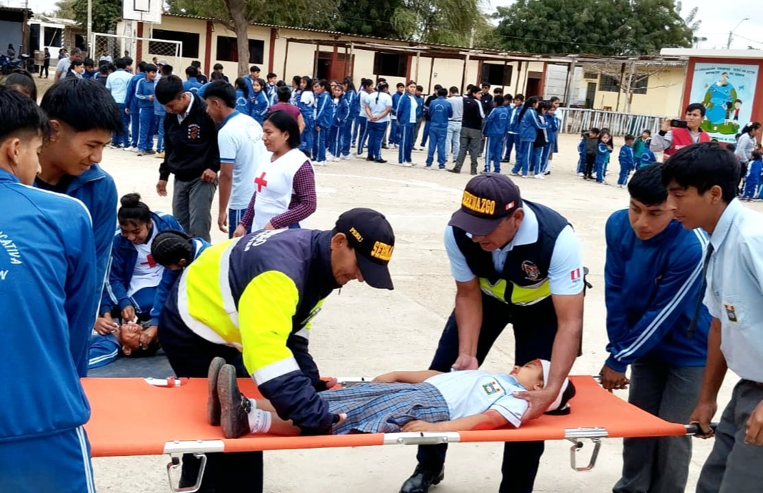 Simulacro Nacional Multipeligro ante Diversos Peligros.