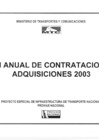 Vista preliminar de documento Anexo de la Resolución Ministerial N° 353-2003-MTC/02
