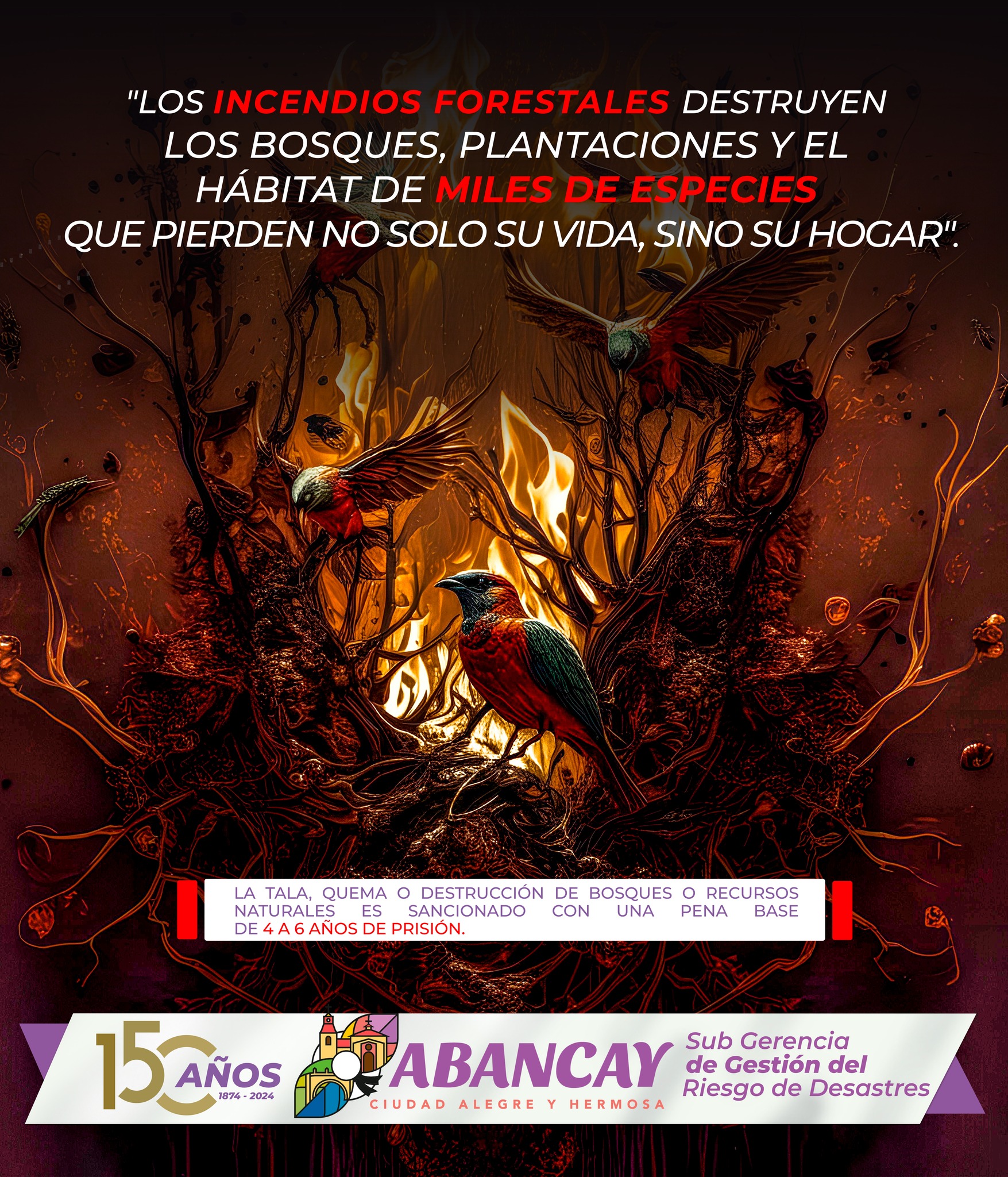 🔥🔥¡Alto A Los Incendios Forestales! 🔥