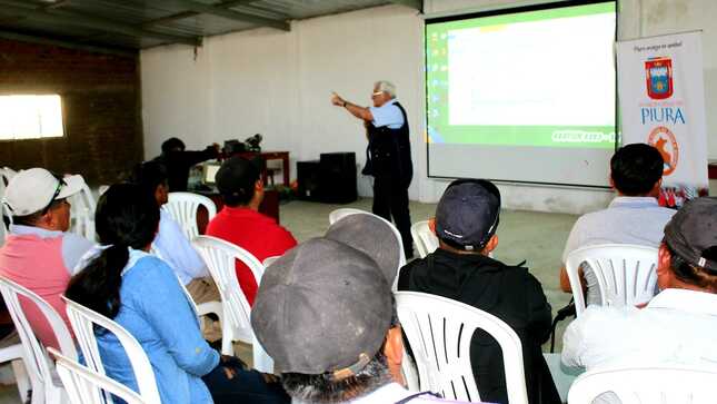  Taller de capacitación de COPROSEC a Juntas Vecinales y Autoridades Locales 