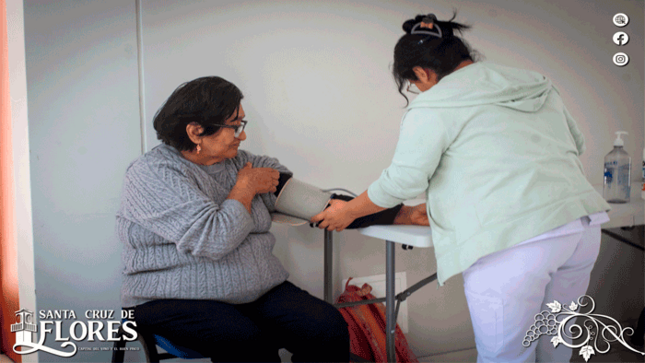 Campaña Médica para Personas con Discapacidad en Santa Cruz de Flores
