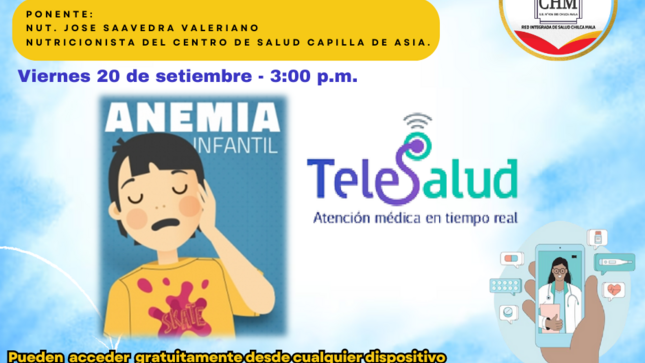 RIS Chilca Ma: TeleSalud "Anemia Infantil"
