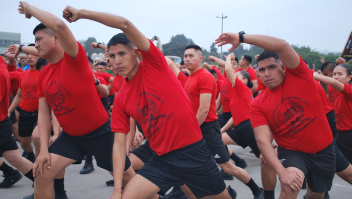 Se realizó carrera cívico-militar en homenaje a las FFAA y el Bicentenario de las batallas de Junín y Ayacucho