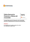 Vista preliminar de documento Política Nacional de Protección y Defensa del Consumidor - Entregable V