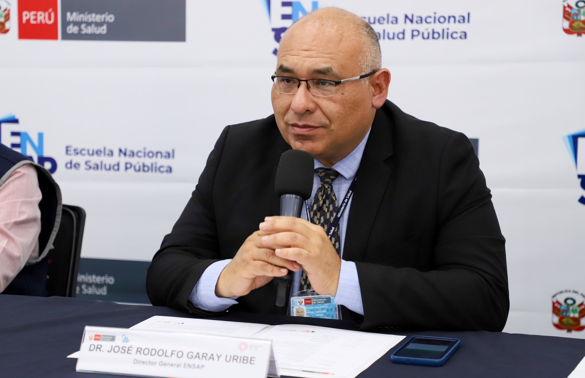 Dr. José Rodolfo Garay Uribe, Director General de la Escuela Nacional de Salud Pública.