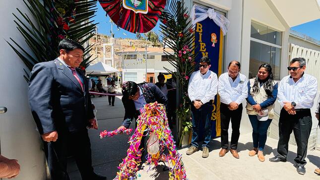 GORE Tacna inauguró moderno y tecnológico colegio en beneficio de Palca