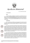 Vista preliminar de documento RM N° 01003-2024-DE  (Autorización de mayores ingresos públicos en el Presupuesto Institucional del Pliego 026)