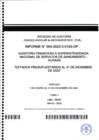 Vista preliminar de documento Auditoría financiera - Estados presupuestarios al 31 de diciembre de 2022.