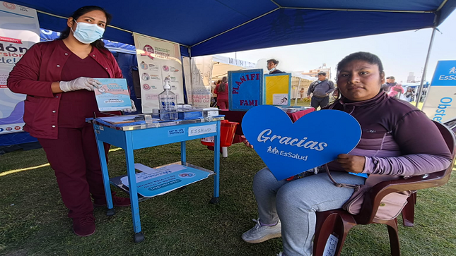 EsSalud acerca los servicios de salud a pobladores de Junín, Tacna y Moquegua ante heladas y friaje