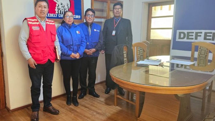 Reunión con Defensoría del Pueblo