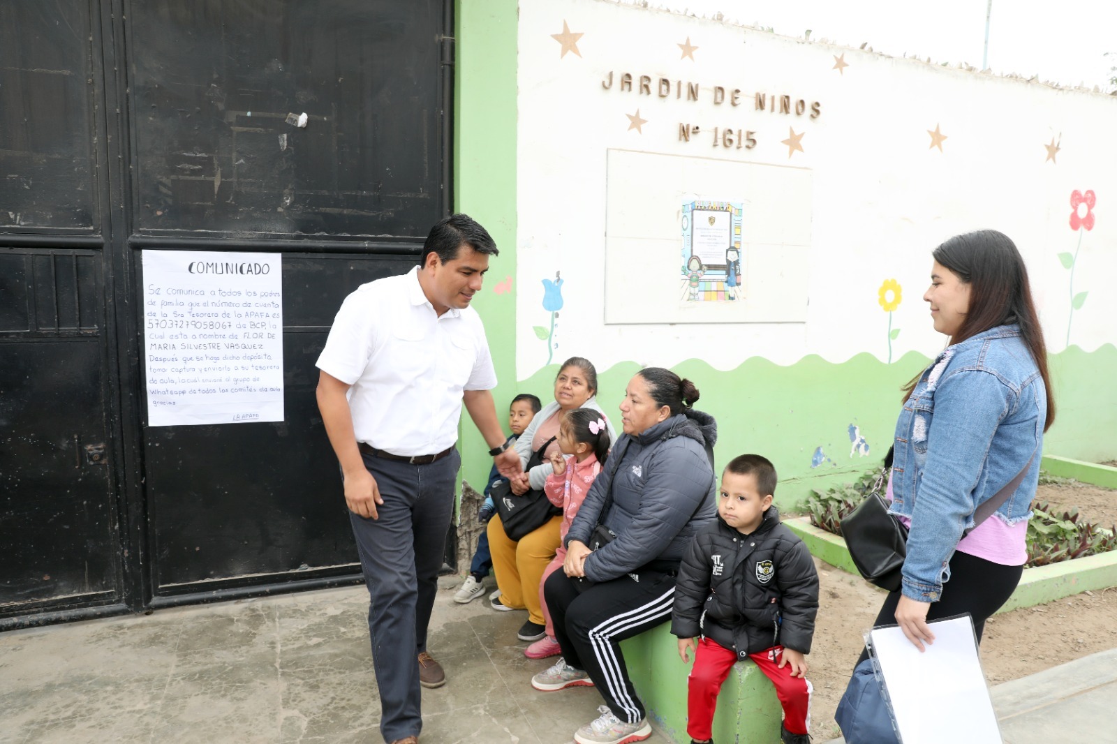 MPT verá cómo apoyar al jardín N° 1652, de Santo Dominguito