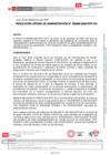 Vista preliminar de documento  Resolución de Oficina de Administración N° 000260-2024-OA