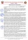 Vista preliminar de documento Ordenanza Municipal N°09-2024-CM-MPE-C