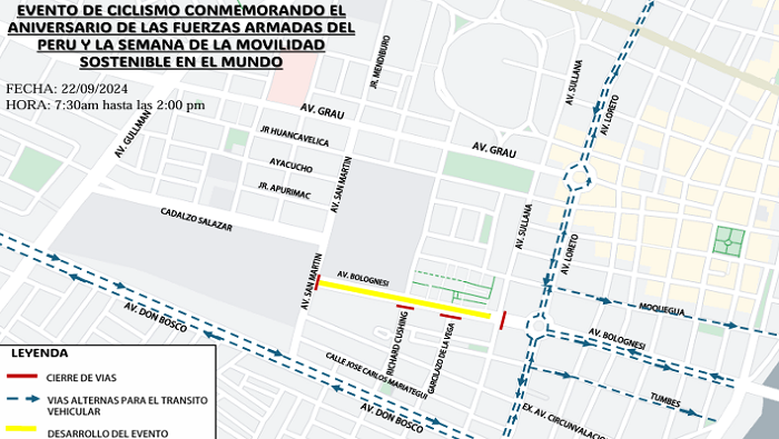 Evento de ciclismo