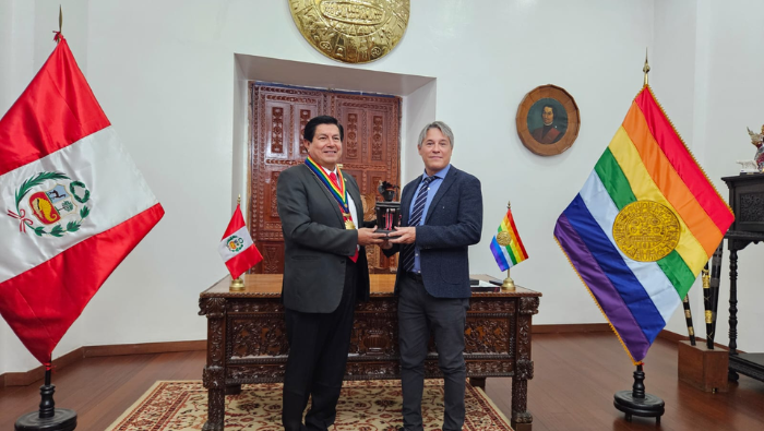 Cancillería entrega donación de Filipinas a la Municipalidad Provincial del Cusco 