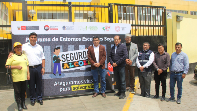 MTC inicia implementación de Entornos Escolares Seguros en colegios de Trujillo