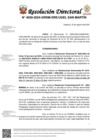 Vista preliminar de documento Resolución Directoral N° 4020-2024-GRSM-DRE-UGEL-SAN-MARTIN