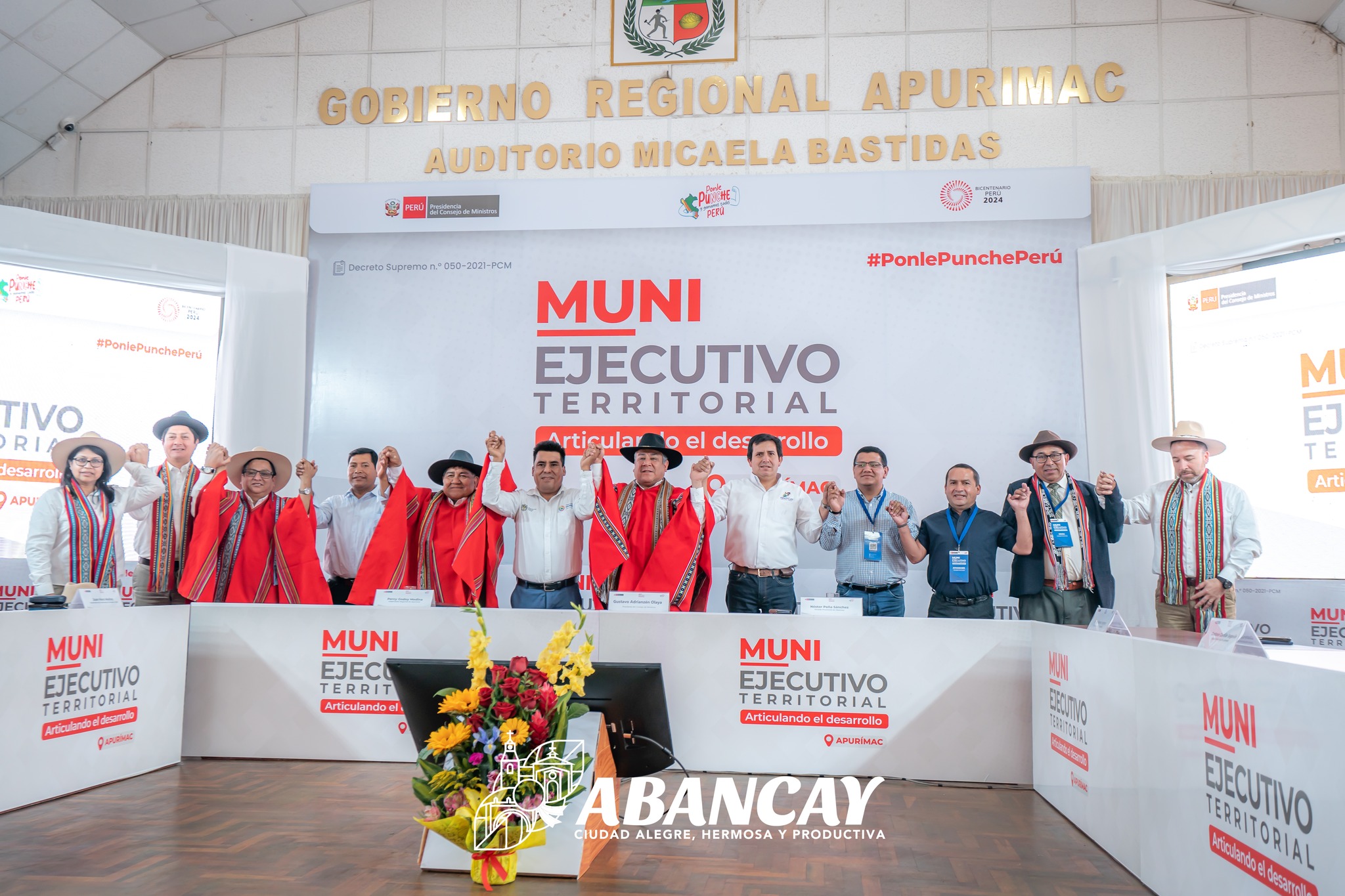 💯📢Alcalde Raúl Peña Participó En El Segundo Día Del Muni-Ejecutivo Territorial Apurímac 2024.