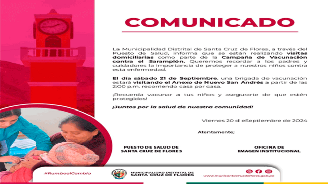 Comunicado