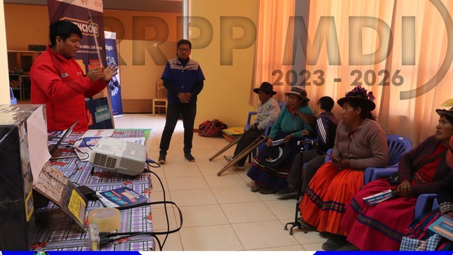 PERSONAS con DISCAPACIDAD RECIBIERON ORIENTACIONES en el MANEJO y ser PARTE del PROGRAMA "CONTIGO"