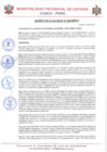 Vista preliminar de documento Decreto de Alcaldia N°01-2024-MPE-C