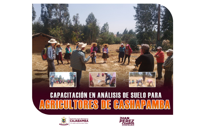 Capacitación en Análisis de Suelo para Agricultores de Cashapamba