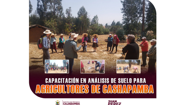 Capacitación en Análisis de Suelo para Agricultores de Cashapamba