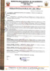 Vista preliminar de documento Resolución de Alcaldía Nro. 0193-2024-MDC-A