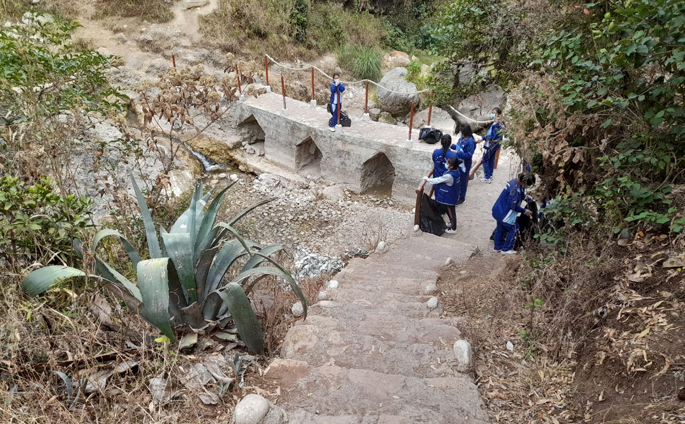 Campaña de limpieza en las Pozas del Chivato