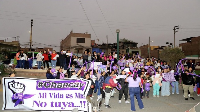 ¡Ni una menos! Huaral y Chancay claman justicia para Kimberlit Maricielo Tapia Ortiz 