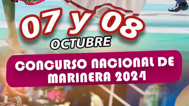 XXI Concurso Nacional de Marinera 2024 