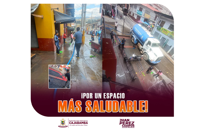 ¡Por un espacio más saludable!