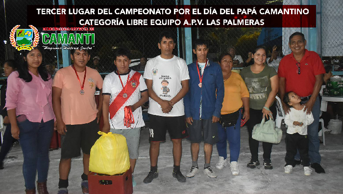 Municipalidad de Camanti celebra el Día del Padre con exitoso Campeonato Relámpago de Fútbol y actividades deportivas