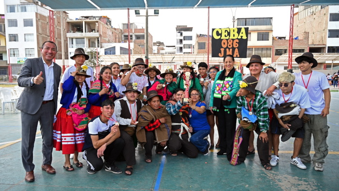 El CEBA 0086 "José María Arguedas" fue el ganador de esta edición.
