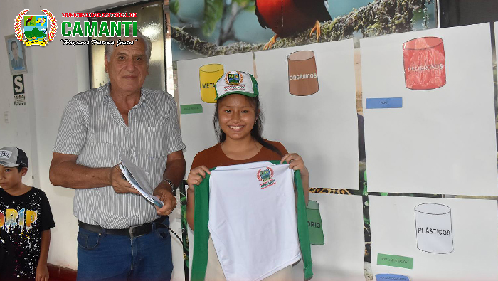 Municipalidad de Camanti capacita a promotores ambientales estudiantiles del Programa Municipal EDUCCA2024 para fomentar el cuidado