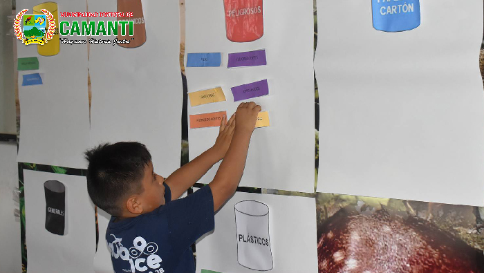 Municipalidad de Camanti capacita a promotores ambientales estudiantiles del Programa Municipal EDUCCA2024 para fomentar el cuidado
