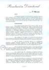 Vista preliminar de documento Resolución Directoral N° 0587-2010-RE