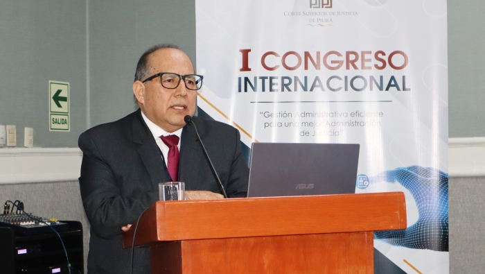 Piura: Jueces y funcionarios del Poder Judicial participan de congreso internacional para fortalecer la gestión administrativa