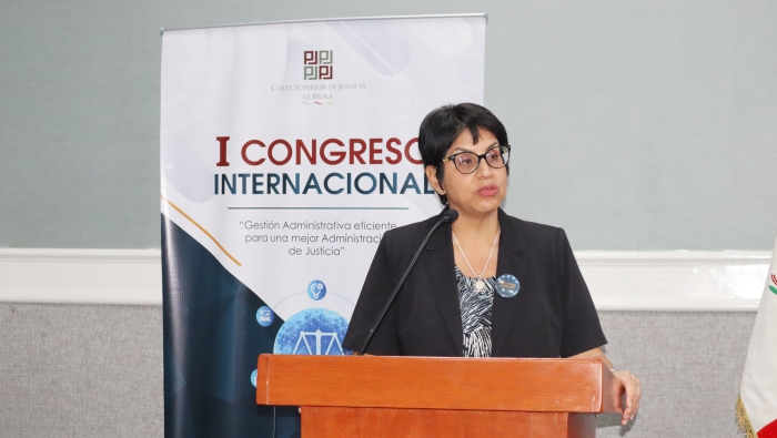 Piura: Jueces y funcionarios del Poder Judicial participan de congreso internacional para fortalecer la gestión administrativa