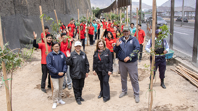 Turismo sostenible y responsable: CENFOTUR y Municipalidad de Barranco plantan 51 árboles por el Día Mundial del Turismo