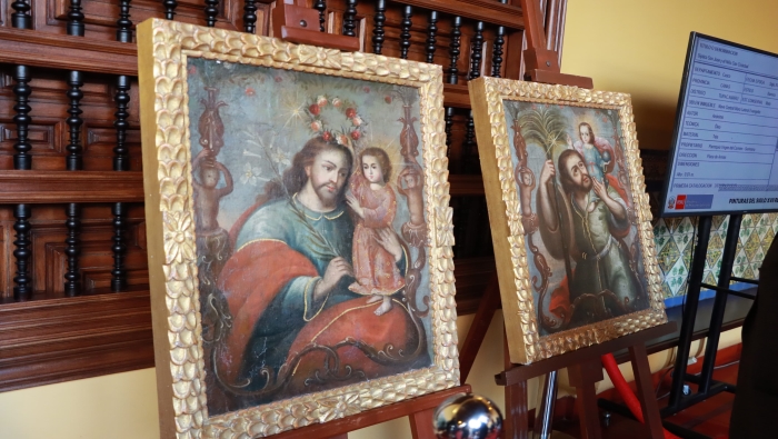 Ministerio de Cultura recibió 74 bienes culturales repatriados de Estados Unidos