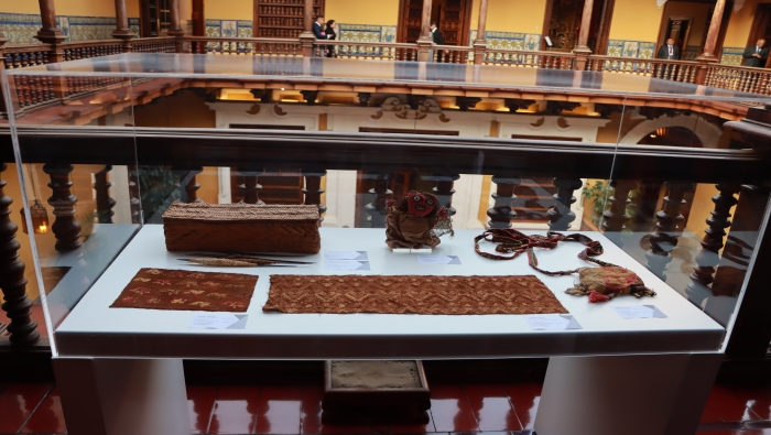 Ministerio de Cultura recibió 74 bienes culturales repatriados de Estados Unidos