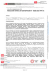 Vista preliminar de documento  Resolución de Oficina de Administración N° 000262-2024-OA