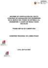 Vista preliminar de documento Lambayeque Informe 1ra Verificación 1er. tramo